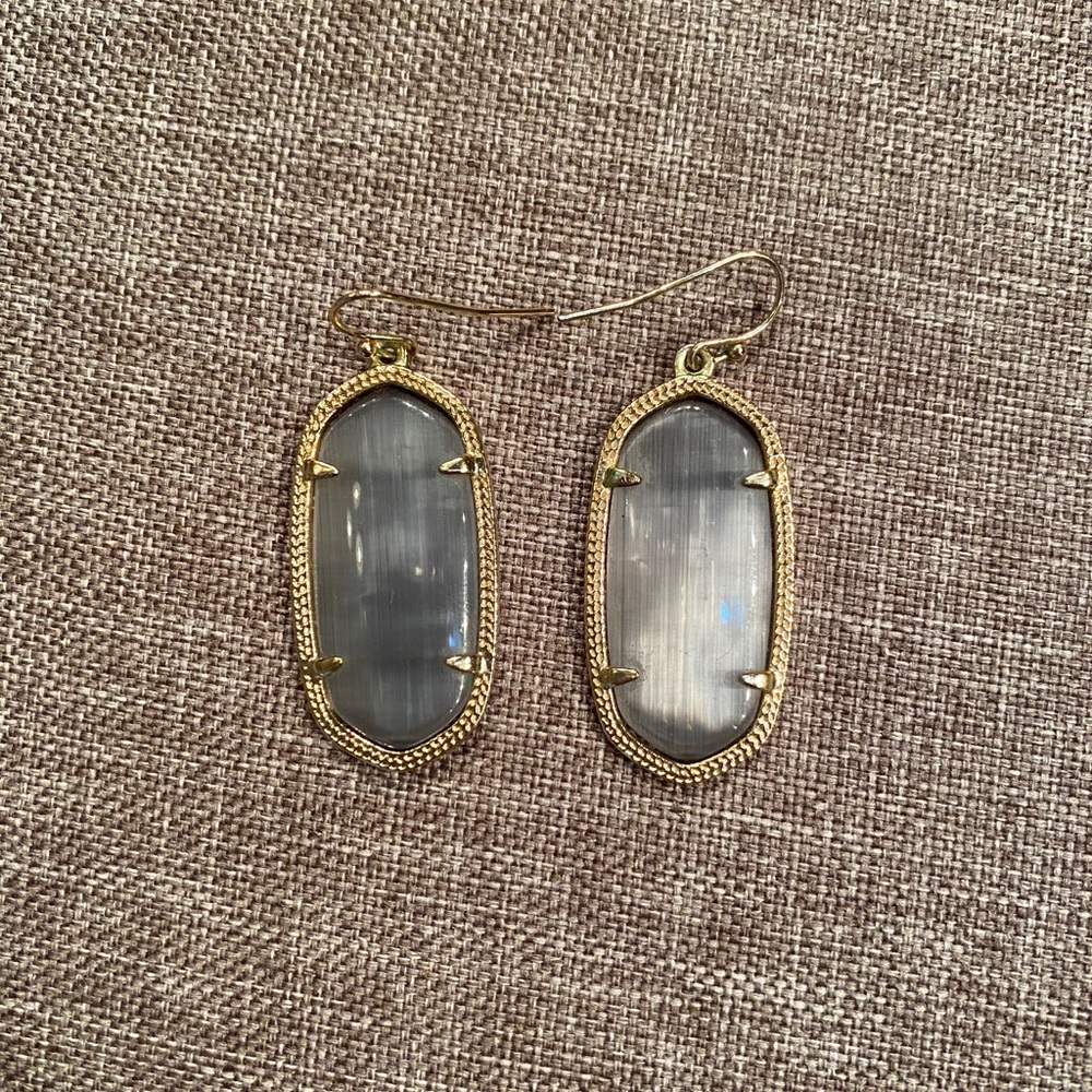 Kendra Scott Elle Grey earrings